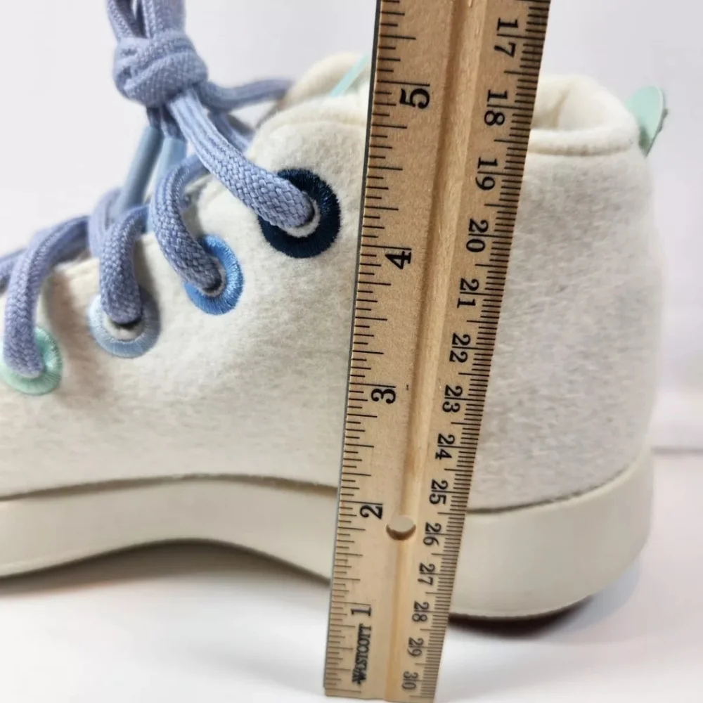 Allbirds Size 9 Wool Runner Up Mizzles Frost White High Top Women Comfort